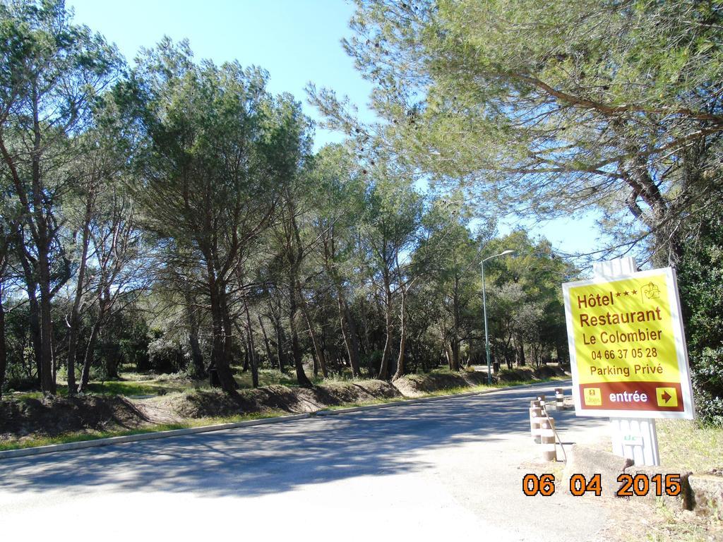 Hotel Restaurant Le Colombier Remoulins Εξωτερικό φωτογραφία